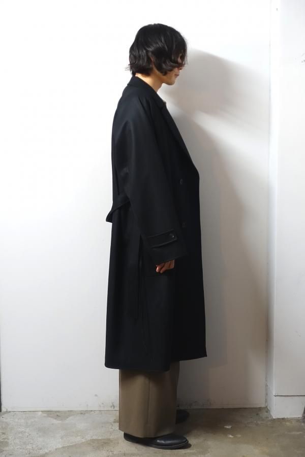 ジャケット・アウター [ssstein] Oversized Pocket coat s black ssstein / シュタイン】OVERSIZED POCKET COAT (POCKET FUR