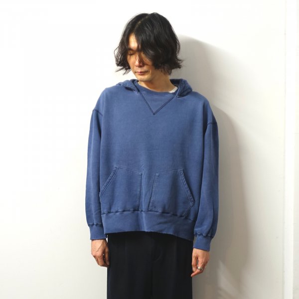 URU(ウル)/SWEAT PARKA/NAVY 通販 取り扱い-CONCRETE RIVER