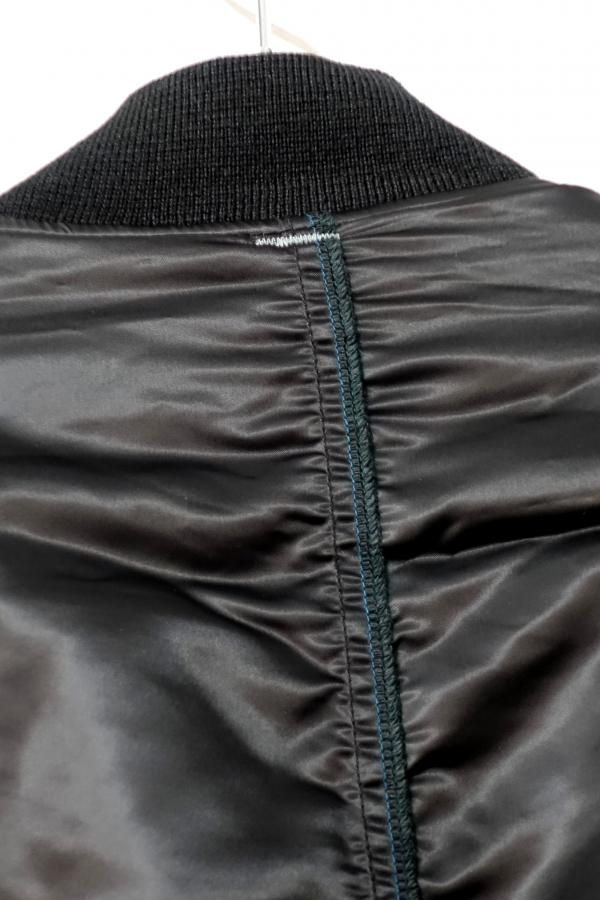 SHINYAKOZUKA(シンヤコズカ)/BOMBER WITH NO BIJOU/BLACK 通販