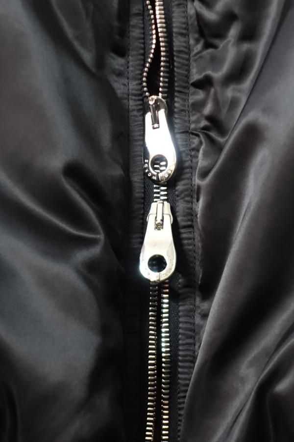 SHINYAKOZUKA(シンヤコズカ)/BOMBER WITH NO BIJOU/BLACK 通販