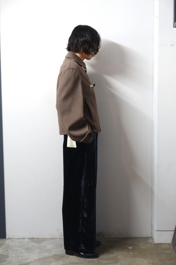 SHINYAKOZUKA(シンヤコズカ)/DUFFLE JK WITH NO BIJOU/MOCHA