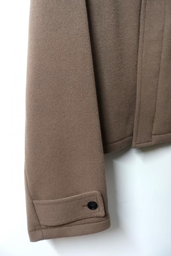 SHINYAKOZUKA(シンヤコズカ)/DUFFLE JK WITH NO BIJOU/MOCHA SHINYAKOZUKA(シンヤコズカ)/DUFFLE JK WITH NO BIJOU/MOCHA