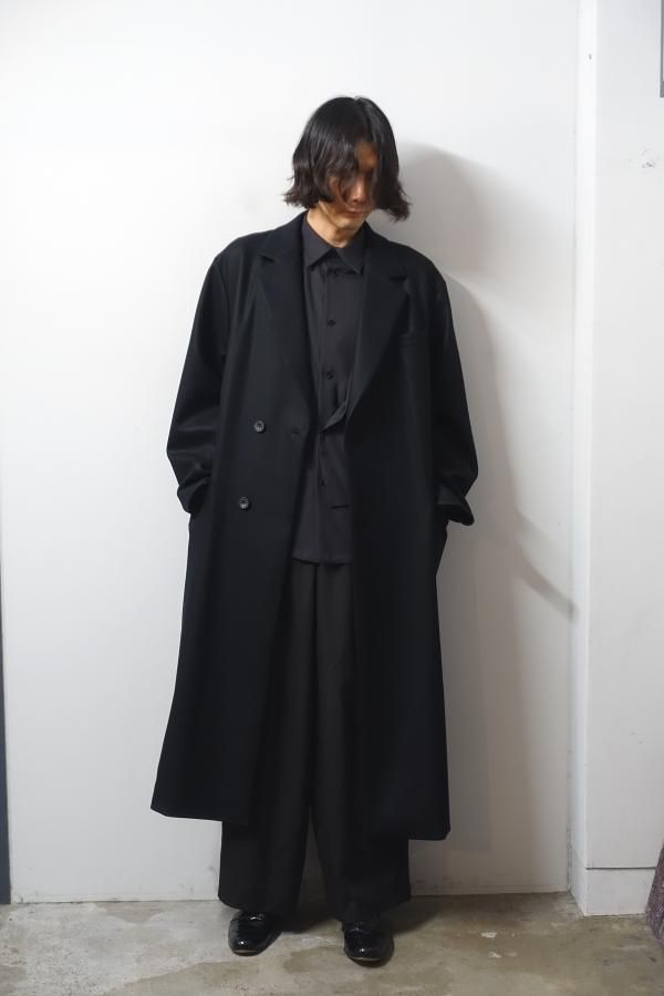 シュタイン DoubleBreastedCoat M ssstein(シュタイン)/OVERSIZED MAXI-LENGTH DOUBLE BREASTED