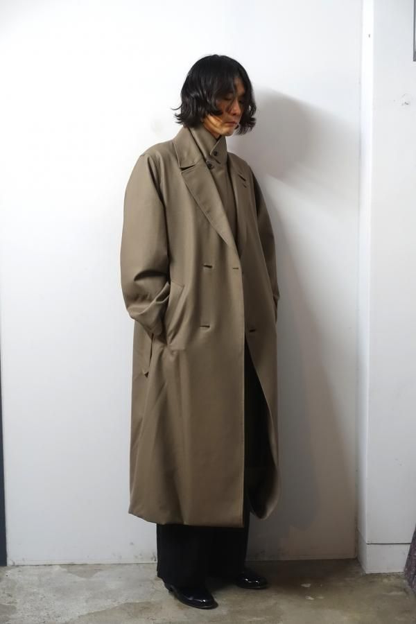 ssstein(シュタイン)/OVERSIZED DOCKING DOUBLE BREASTED COAT