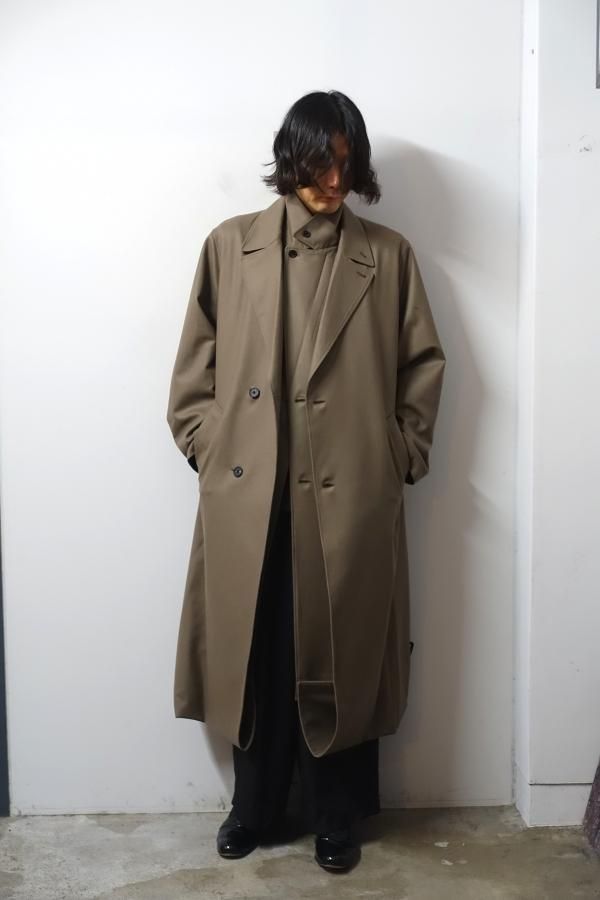 ssstein / シュタイン】OVERSIZED DOCKING DOUBLE BREASTED COAT