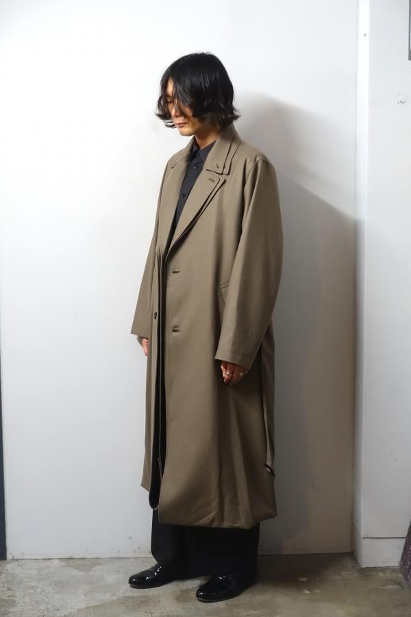 ssstein(シュタイン)/OVERSIZED DOCKING DOUBLE BREASTED COAT