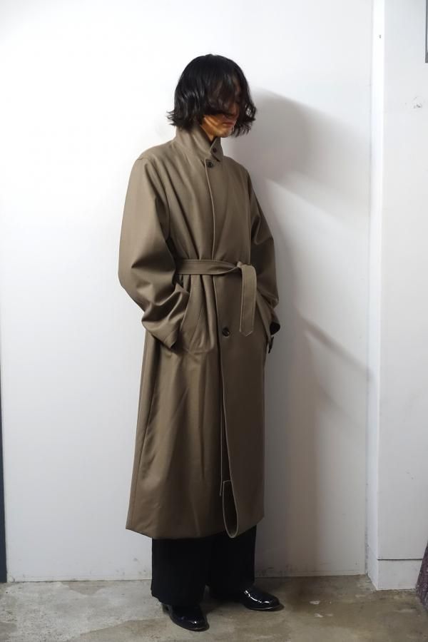 ETHOSENS フラノロングコート ethosens フラノロングコート