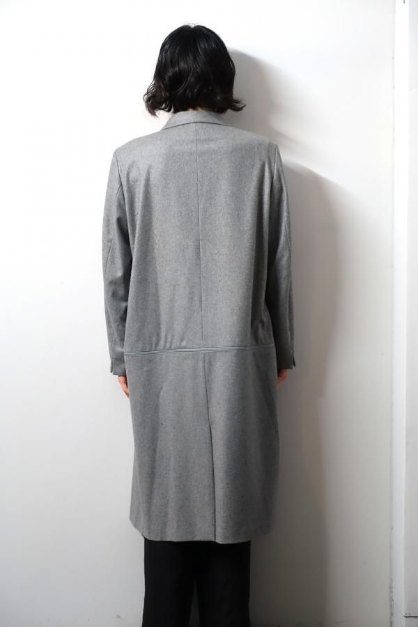 ETHOSENS(エトセンス)/Flannel 3way coat/Light gray 通販