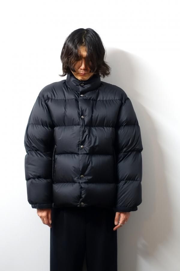 URU ダウンジャケット　サイズ2 URU(ウル)/DOWN JACKET/BLACK 通販 取り扱い-CONCRETE RIVER