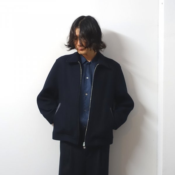 stein(シュタイン)/OVERSIZED DOUBLE BREASTED PEAKED JACKET/Green 通販 取り扱い-CONCRETE  RIVER