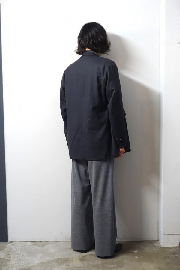 URU(ウル)/DOUBLE BREASTED JACKET/CHARCOAL 通販 取り扱い URU(ウル)/DOUBLE BREASTED JACKET/CHARCOAL 通販 取り扱い