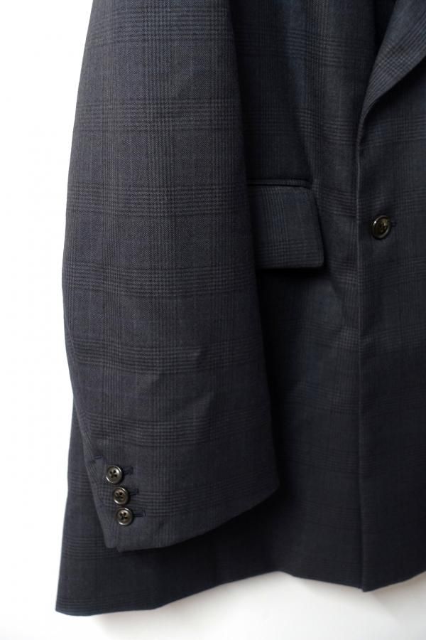 URU(ウル)/DOUBLE BREASTED JACKET/CHARCOAL 通販 取り扱い