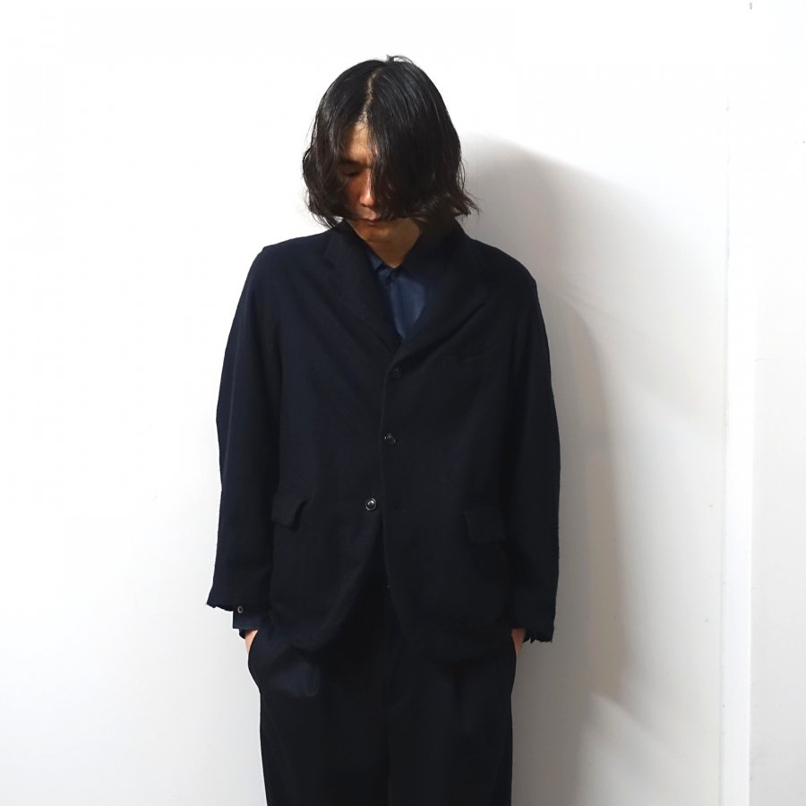 URU()/3 BUTTON JACKET/NAVY