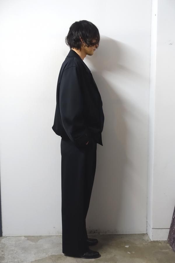 ssstein(シュタイン)/W/SI SATIN TWIST SEAM WIDE EASY TROUSERS ssstein(シュタイン)/W/SI SATIN TWIST SEAM WIDE EASY TROUSERS