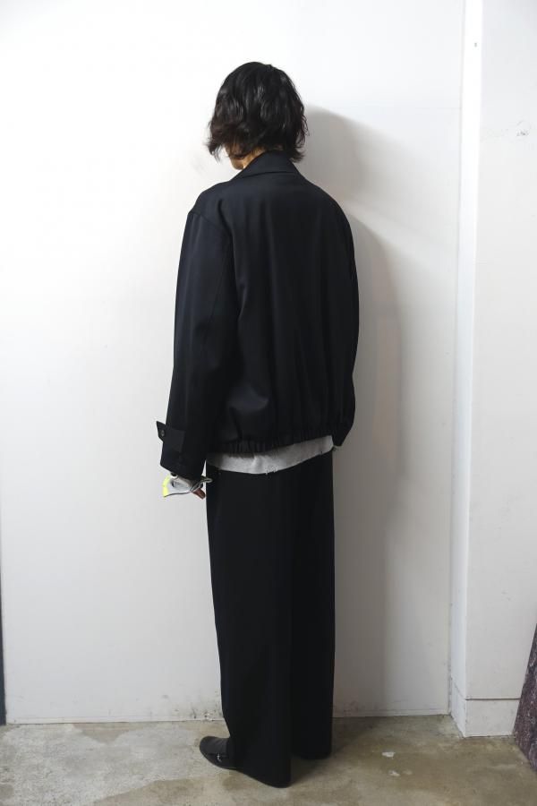 ssstein(シュタイン)/W/SI SATIN TWIST SEAM WIDE EASY TROUSERS ssstein(シュタイン)/W/SI SATIN TWIST SEAM WIDE EASY TROUSERS