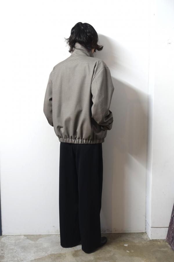 ssstein(シュタイン)/W/SI SATIN TWIST SEAM WIDE EASY TROUSERS