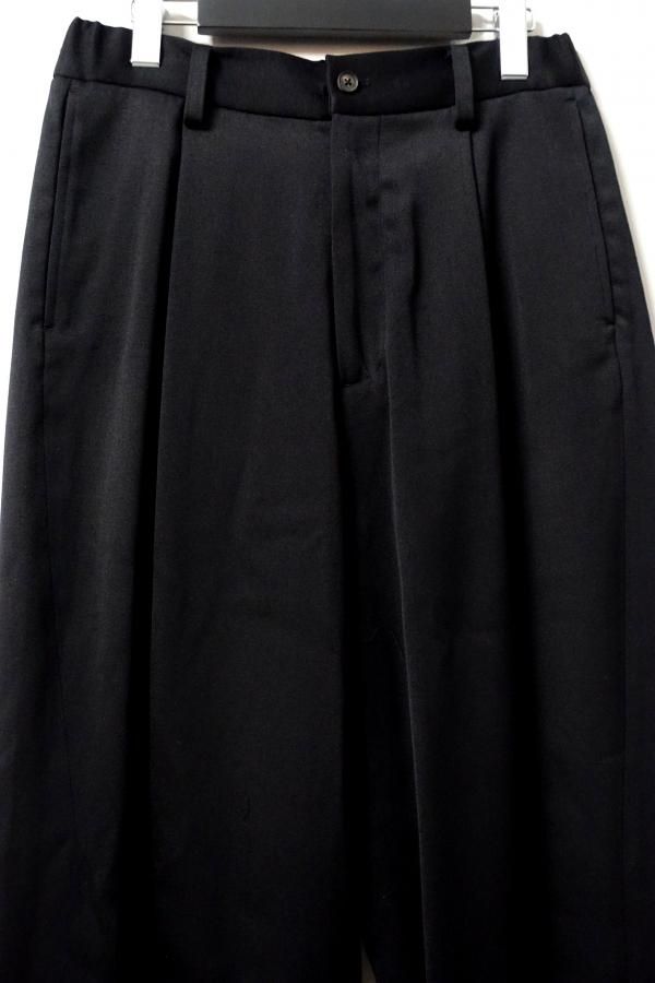ssstein(シュタイン)/W/SI SATIN TWIST SEAM WIDE EASY TROUSERS ssstein(シュタイン)/W/SI SATIN TWIST SEAM WIDE EASY TROUSERS