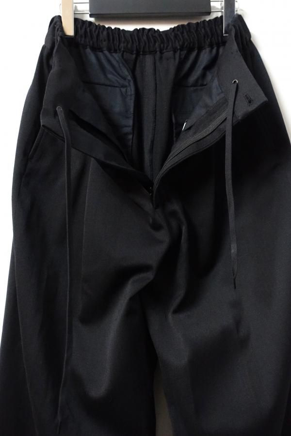 ssstein(シュタイン)/W/SI SATIN TWIST SEAM WIDE EASY TROUSERS