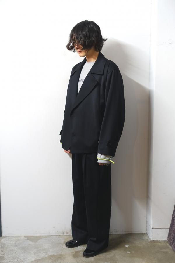 ssstein(シュタイン)/W/SI SATIN OVERSIZED DOUBLE BREAST ssstein(シュタイン)/W/SI SATIN OVERSIZED DOUBLE BREAST