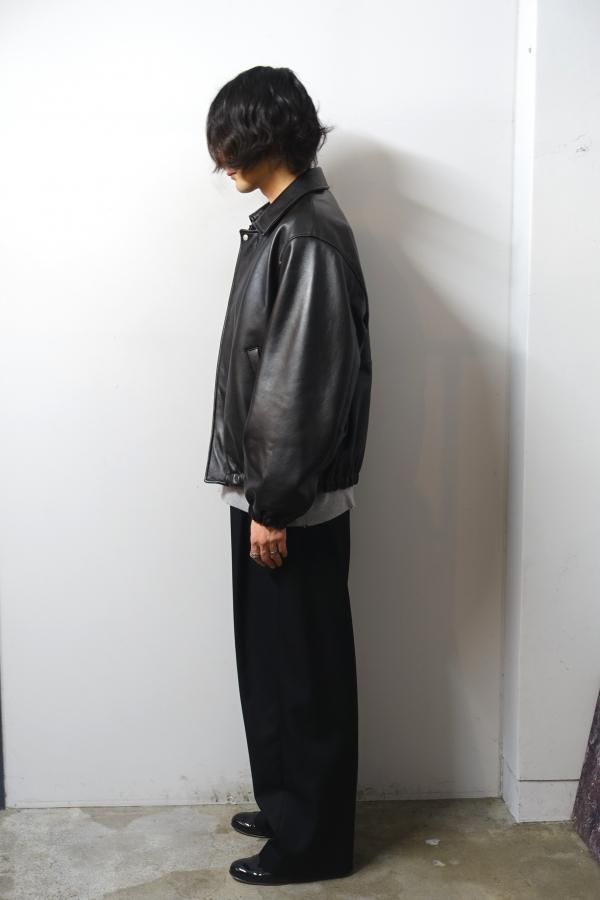 TSTS ワイドシルエット トラウザーズ ブラック TSTS ワイドシルエット トラウザーズ ブラック