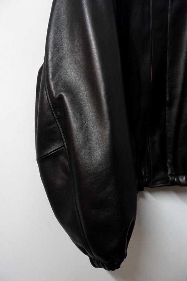 ssstein(シュタイン)/LEATHER ZIP SHORT JACKET/DARK BROWN ssstein(シュタイン)/LEATHER ZIP SHORT JACKET/DARK BROWN