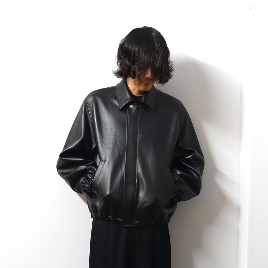 <img class='new_mark_img1' src='https://img.shop-pro.jp/img/new/icons13.gif' style='border:none;display:inline;margin:0px;padding:0px;width:auto;' />ssstein(奿)/LEATHER ZIP SHORT JACKET/DARK BROWN