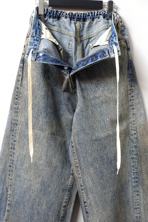 ssstein(シュタイン)/TWIST SEAM BAGGY VINTAGE DENIM JEANS