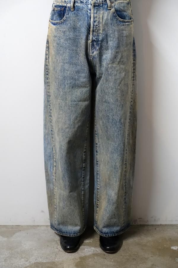 パンツ stein Twist Seam Baggy Vintage Denim XS stein Twist Seam Baggy Vintage Denim XS