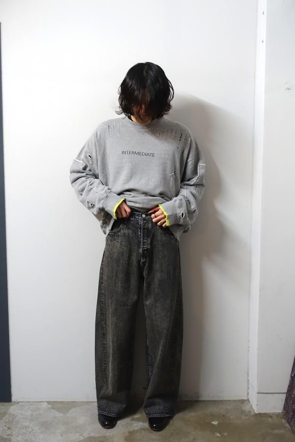 パンツ ssstein Twist Seam BaggyVintage Denim ssstein TWIST SEAM BAGGY VINTAGE DENIM JEANS・INDIGO - tity