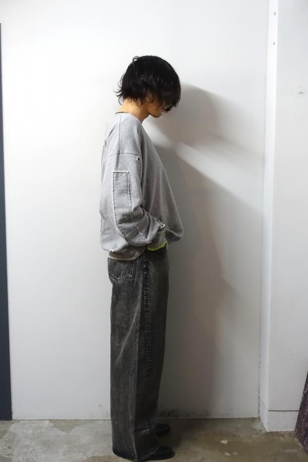 パンツ steinTwistSeam Baggy Vintage Denim Jeans ssstein TWIST SEAM BAGGY VINTAGE DENIM JEANS・INDIGO - tity
