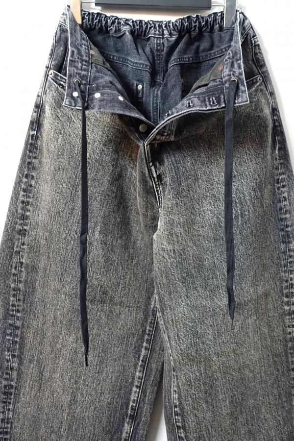ssstein(シュタイン)/TWIST SEAM BAGGY VINTAGE DENIM JEANS