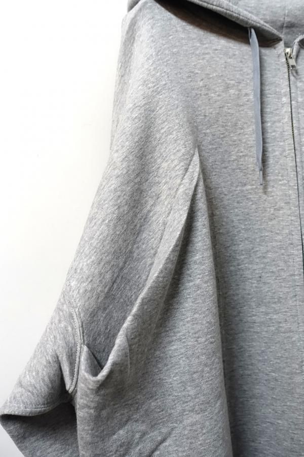 ssstein(シュタイン)/COTTON DOUBLE KNIT TUCKED ZIP HOODY/TOP ssstein(シュタイン)/COTTON DOUBLE KNIT TUCKED ZIP HOODY/TOP