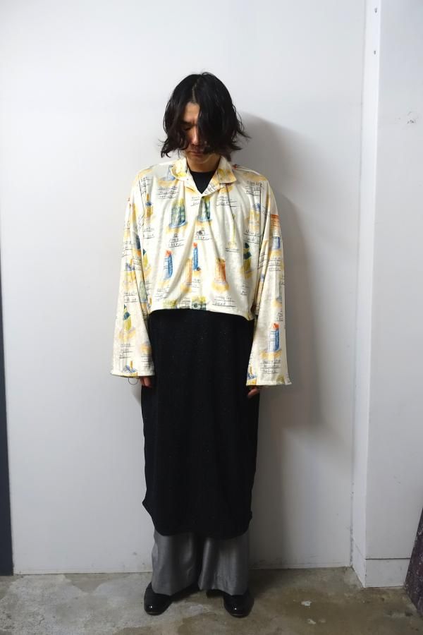 専門店では SHINYAKOZUKA(シンヤコヅカ)/DRESS TEE/BLACK 通販 取り扱い トップス