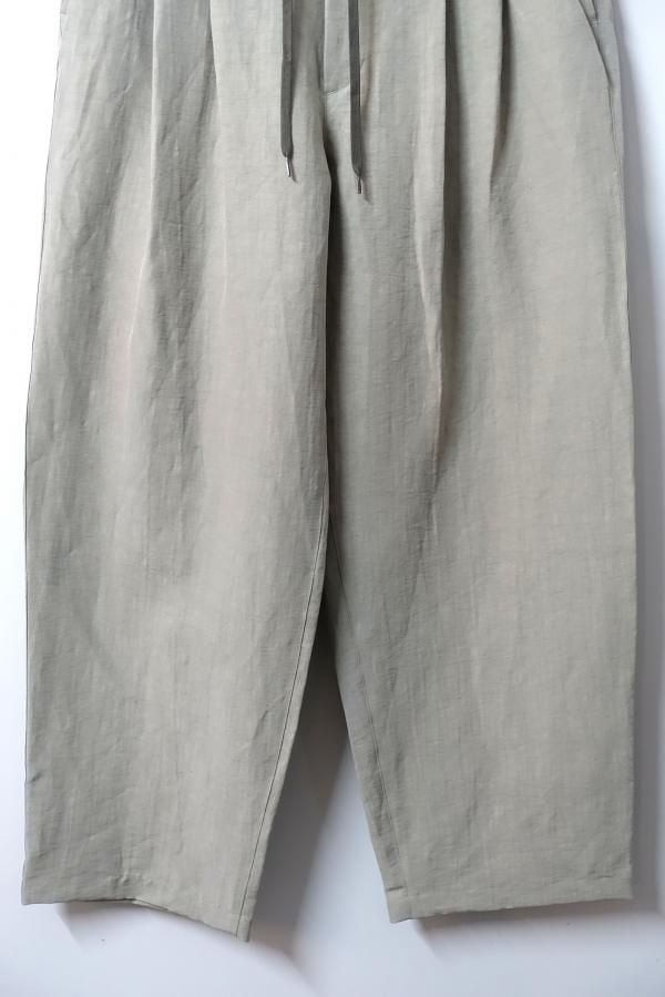 ssstein(シュタイン)/LI/NY POPLIN WIDE EASY TROUSERS/BEIGE ssstein(シュタイン)/LI/NY POPLIN WIDE EASY TROUSERS/BEIGE
