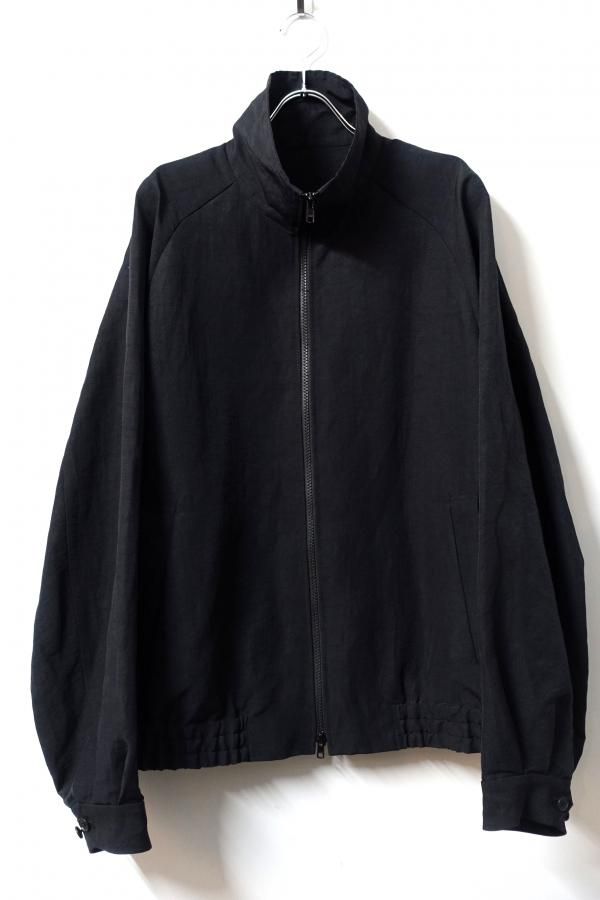 ssstein(シュタイン)/LI/NY POPLIN ZIP UP JACKET/BLACK 通販