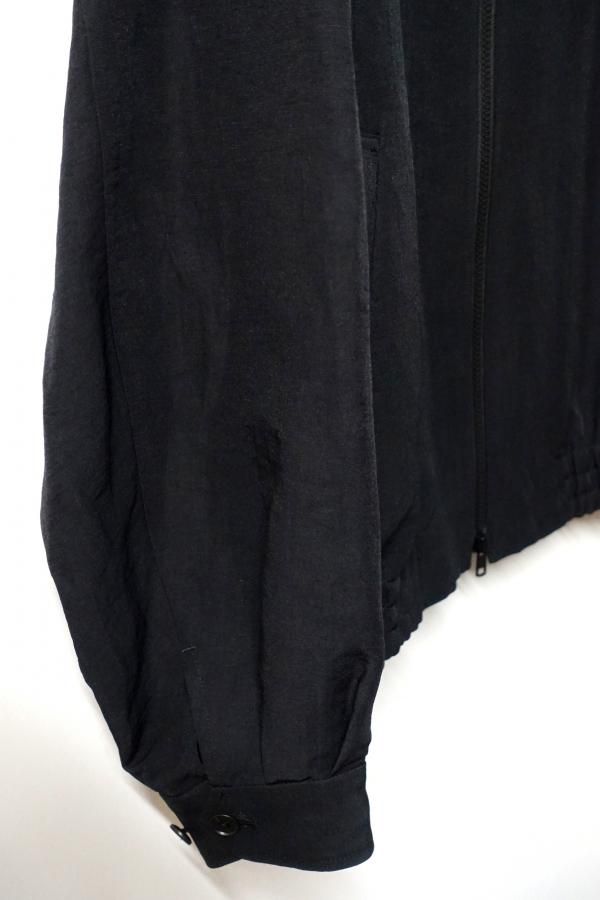ssstein(シュタイン)/LI/NY POPLIN ZIP UP JACKET/BLACK 通販 ssstein(シュタイン)/LI/NY POPLIN ZIP UP JACKET/BLACK 通販