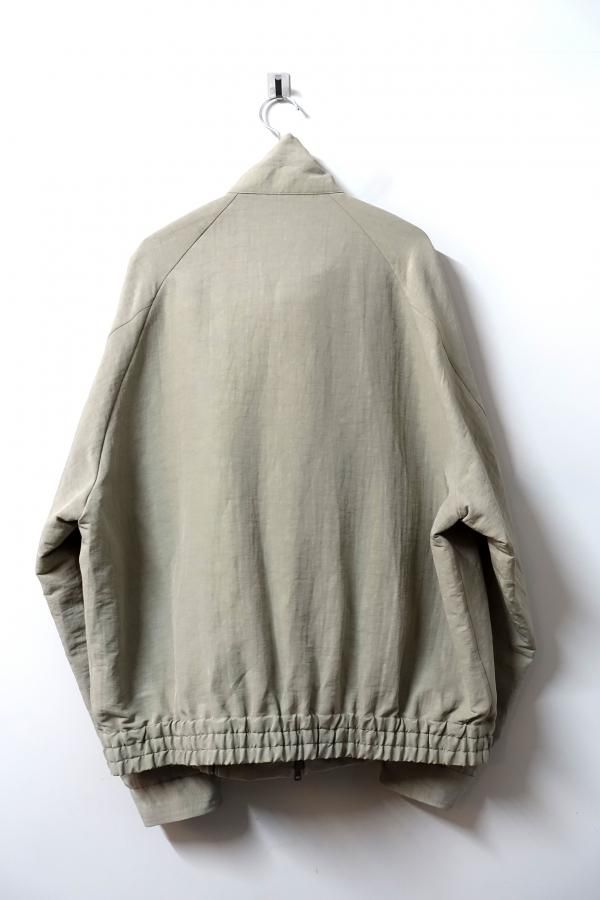 ssstein(シュタイン)/LI/NY POPLIN ZIP UP JACKET/BEIGE GREY ssstein(シュタイン)/LI/NY POPLIN ZIP UP JACKET/BEIGE GREY