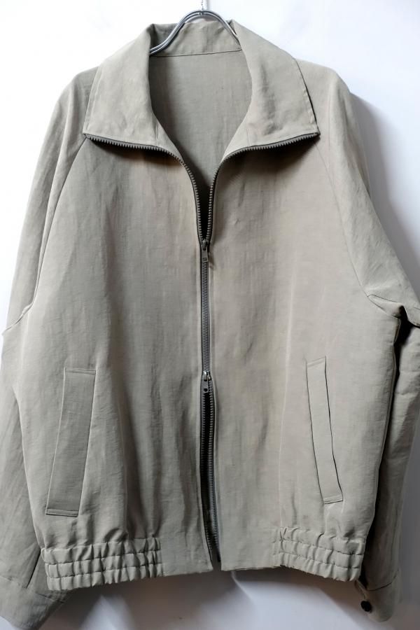 ssstein(シュタイン)/LI/NY POPLIN ZIP UP JACKET/BEIGE GREY ssstein(シュタイン)/LI/NY POPLIN ZIP UP JACKET/BEIGE GREY