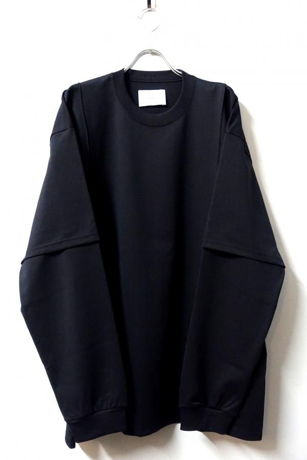 stein / シュタイン】OVERSIZED LONG SLEEVE TEE - DARK NAVY