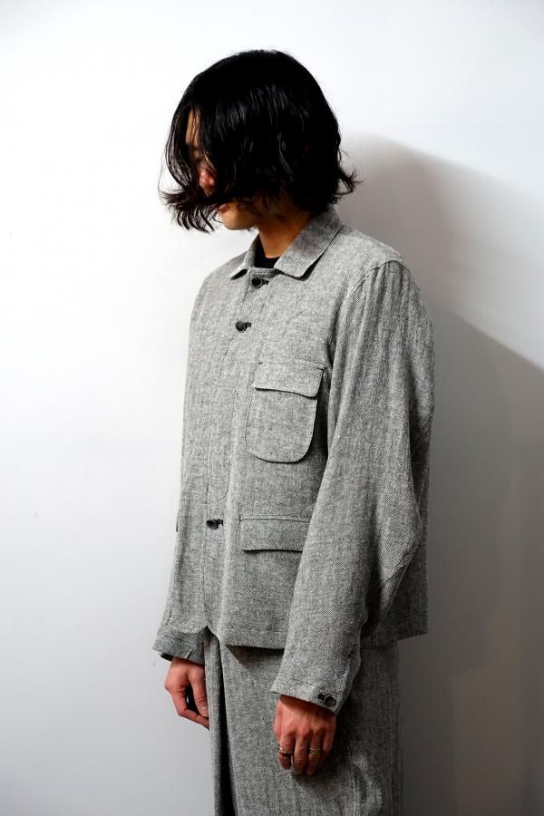 URU(ウル)/SHORT BLOUSON/BLACK 通販 取り扱い-CONCRETE RIVER