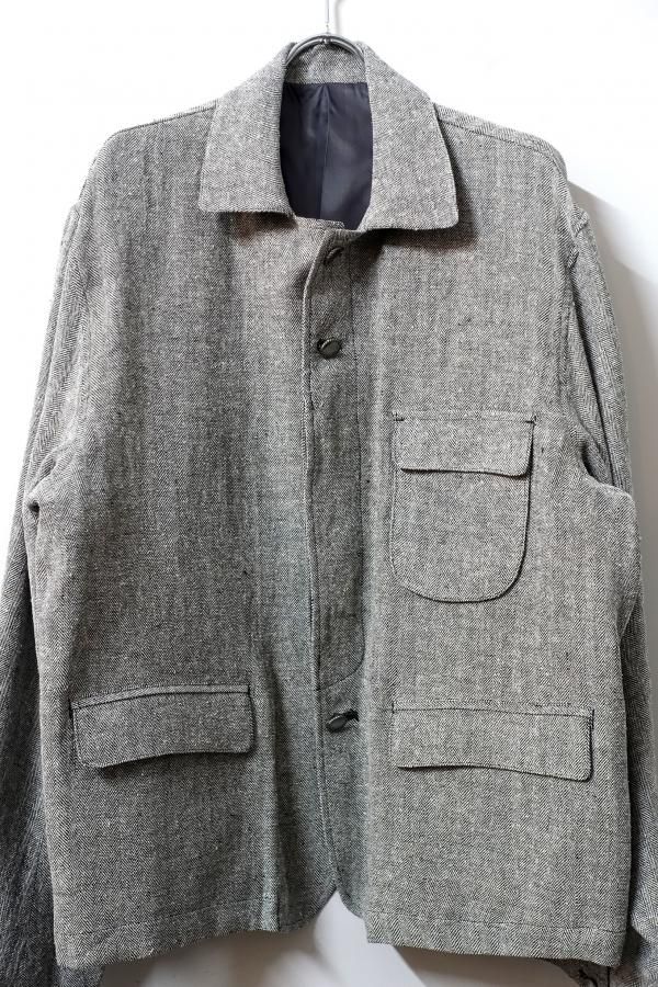 URU(ウル)/SHORT BLOUSON/BLACK 通販 取り扱い-CONCRETE RIVER