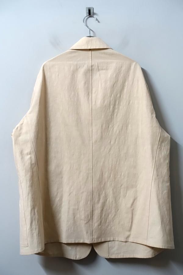 URU(ウル)/COVERALL JACKET/P.BEIGE 通販 取り扱い-CONCRETE RIVER