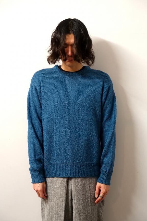 IVE レイ着用　Knit Visor Grey/Blue ☆IVE レイ 着用！！【HAPPY99】Knit Visor - Grey/Blue | もごつ
