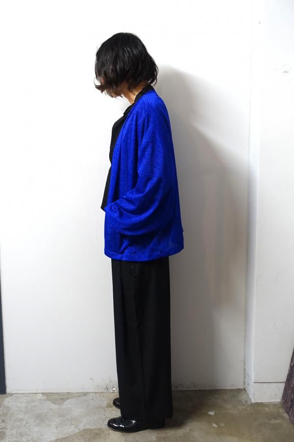 さやもぐたん SHINYAKOZUKA(シンヤコズカ)/MASSIVE CARDI/METALLIC BLUE 通販