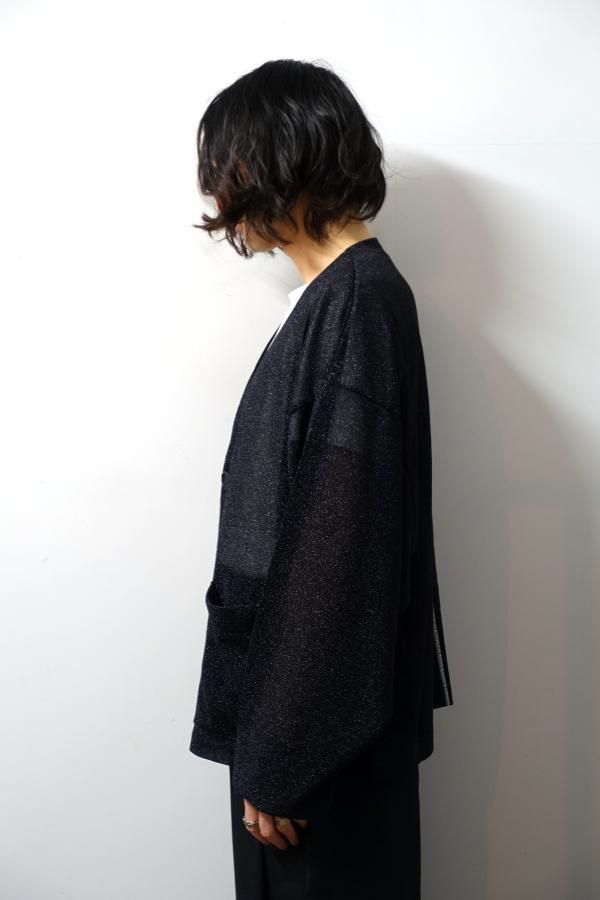 SHINYAKOZUKA(シンヤコズカ)/MASSIVE CARDI/BLACK 通販 取り扱い