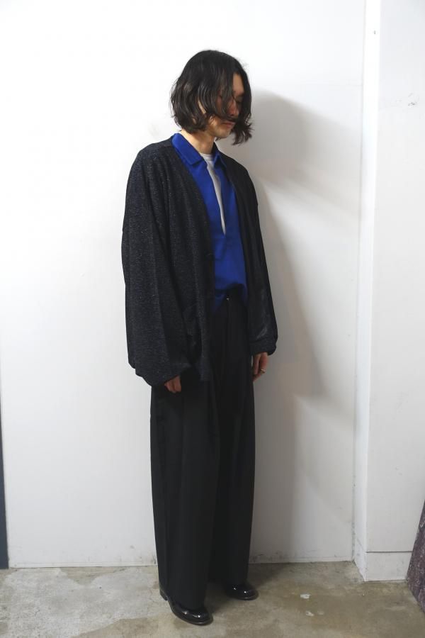 SHINYAKOZUKA(シンヤコズカ)/MASSIVE CARDI/BLACK 通販 取り扱い