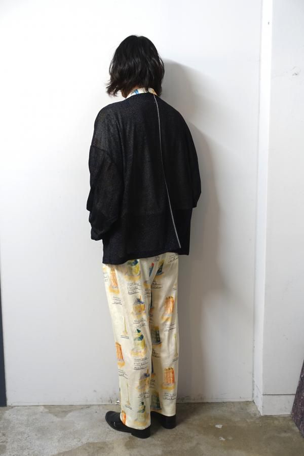 SHINYAKOZUKA(シンヤコズカ)/MASSIVE CARDI/BLACK 通販 取り扱い