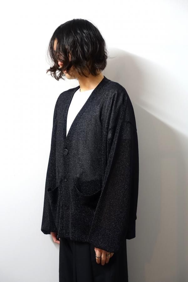 SHINYAKOZUKA(シンヤコズカ)/MASSIVE CARDI/BLACK 通販 取り扱い