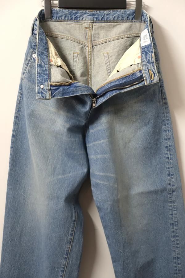 URU(ウル)/5 POCKET PANTS/INDIGO 通販 取り扱い-CONCRETE RIVER