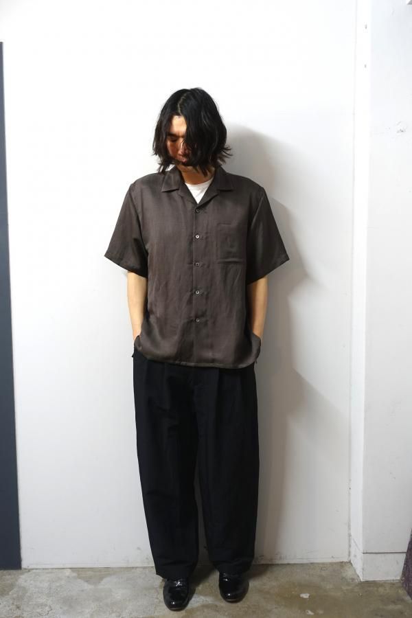 【ssstein】 VIS/LI TWILL セットアップ KHAKI ssstein / シュタイン】VIS/LI TWILL WIDE EASY TROUSERS